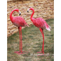 Decoração de jardim de flamingo em promoção para remoção de ervas daninhas